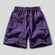 thumbnail image 4 of Mens Shorts Cintura Elástica con Bolsillos Color Sólido Casual Cremallera Bolsillo Shorts de Ropa de Trabajo, Poliéster, 4 of 5