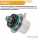 thumbnail image 4 of Regulador de presión de combustible Unique Bargains No. 300040600 para BMW X5 2000-2002, metálico y resistente a la corrosión, 4 of 6