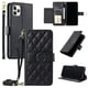 thumbnail image 1 of Funda tipo billetera GANGXUN para iPhone 11 Pro Max – Tapa abatible con correa para mujer, 1 of 5
