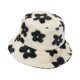 thumbnail image 1 of Gorro de pescador de felpa suave con pelo de conejo sintético para invierno, bonito gorro de pescador, gorro de sol grueso y cálido para exteriores a la moda para mujer, 1 of 6