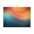 thumbnail image 1 of Fotbe yellow orange and teal Alfombrilla de Secado para Cocina con Estampado, 18x24 Pulgadas, 1 of 7