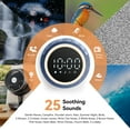thumbnail image 3 of Dreamegg White Noise Sound Machine for Sleep, Sleep Machine with Alarm Clocks and Night Light for Bedrooms, Blue, 3 of 10