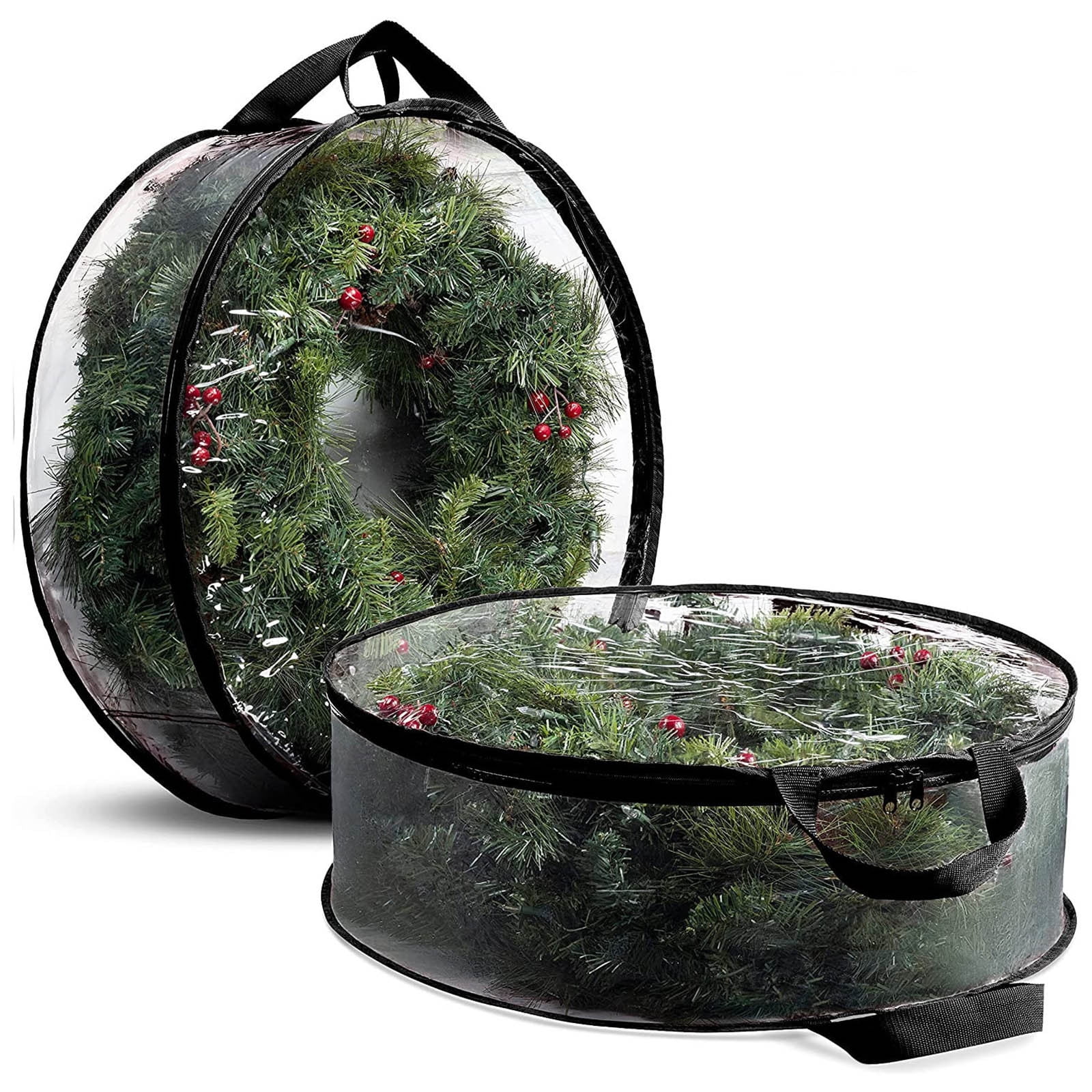 Décorations de Noël, Sac de Rangement en Tissu pour Arbre de Noël Sac de Rangement pour Arbre de Noël Sac de Rangement pour Couronne Anti-Insectes, Cadeaux de Noël