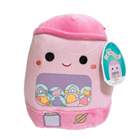 Squishmallows Kellytoy 12" Maline the Pink Claw Machine Plush Doll Toy Super Soft