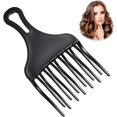 thumbnail image 1 of Peine afro Brillar Dientes anchos de plástico para cabello rizado negro, 1 of 5