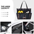 thumbnail image 3 of Fuzoiu Majestic Black Yak Print Waterproof Beach Tote Bag for Women Girls with Zipper,Sandproof Pool Swim Bag,Large Capacity Beach Travel Bag for Pool Swim Travel Everyday, 3 of 7