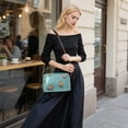 thumbnail image 5 of FORMRS Women Crossbody Purse with Chain Strap Vegan Leather Shoulder Handbag, Cartoon Capybaras, 5 of 7