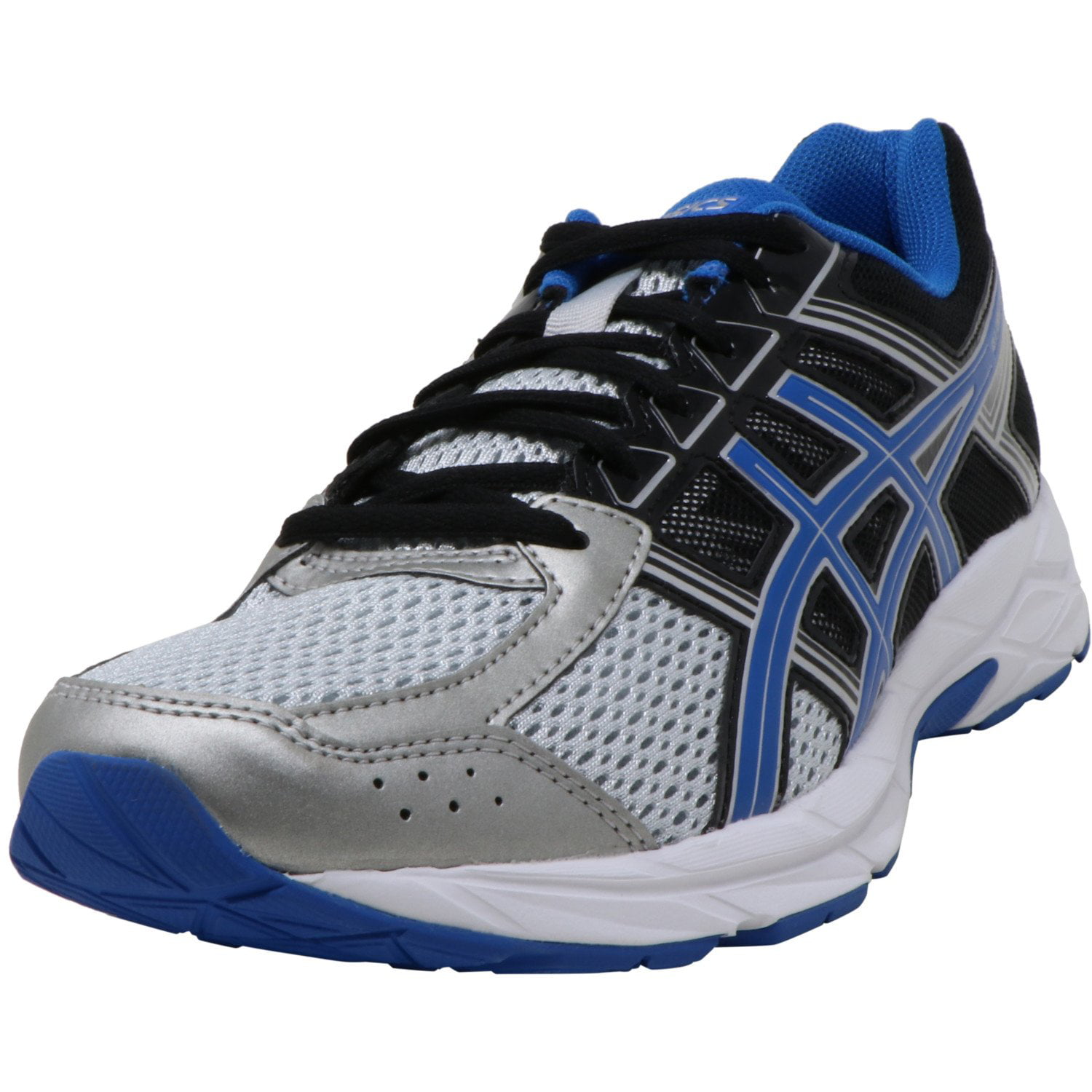 Men's Gel-Contend Silver / Classic Blue Black Ankle-High Running - 7.5M -