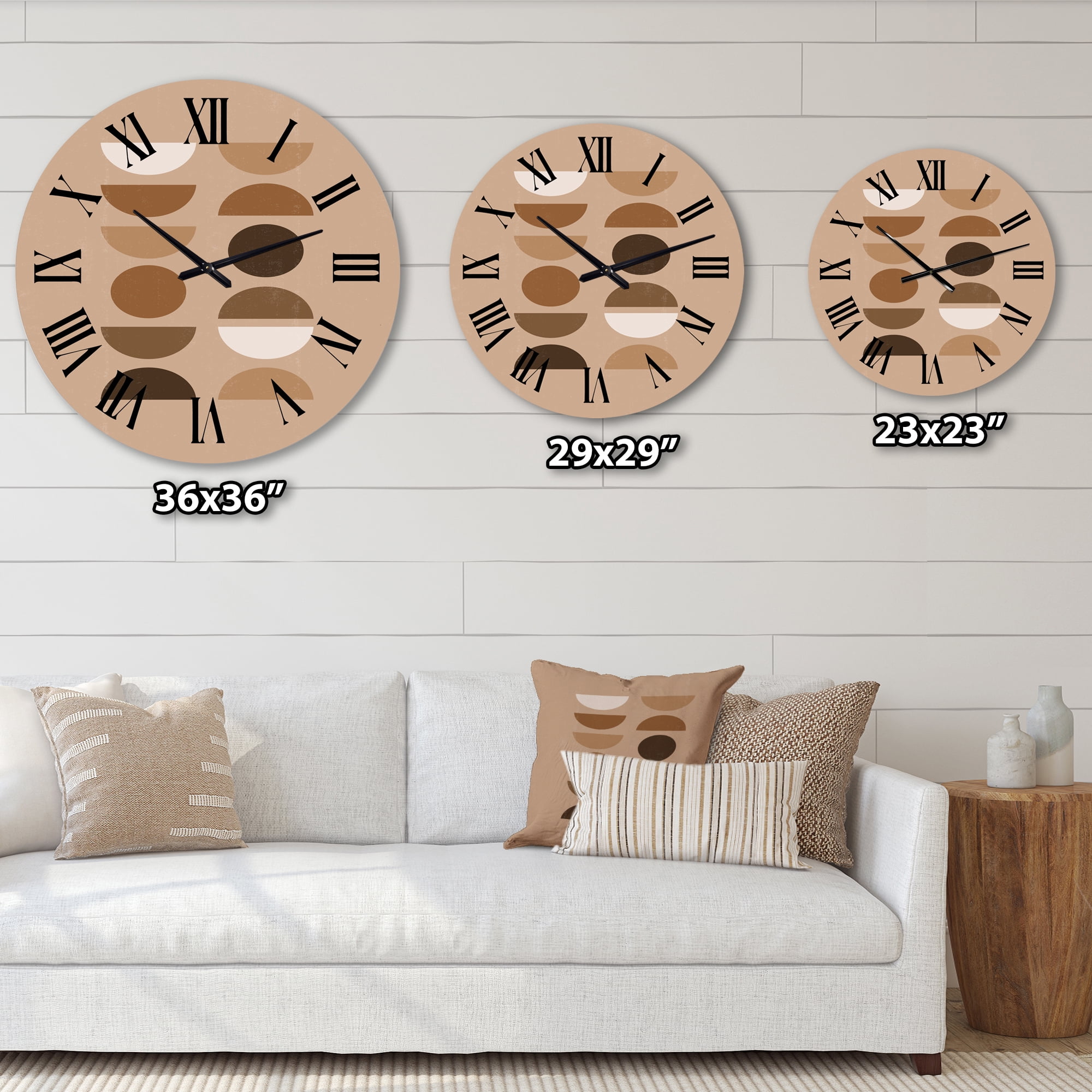 Designart 1 in Quartz Modern/Contemporary Wall Clock