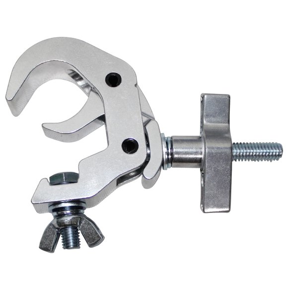 ProX T-C12 Aluminum Self-Locking M10 Clamp with Big Wing Knob for 2"" Truss Tube Capacity 330 lbs.