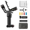 WEEBILL 3 Handheld Camera 3- Gimbal Stabilizer Lightweight Built-in Fill Light Microphone PD Fast Charging Battery Max. Load 3kg/ 6.6Lbs Replacement for Sony Nikon DSLR Mirrorless Cameras