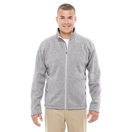 Devon & Jones Men's Bristol Full-Zip Sweater Fleece Jacket