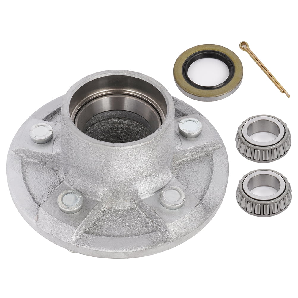 CCIYU Boat Trailer Galvanized Hub Axle Kit 54.5 Bolt Circle Wheel Hub