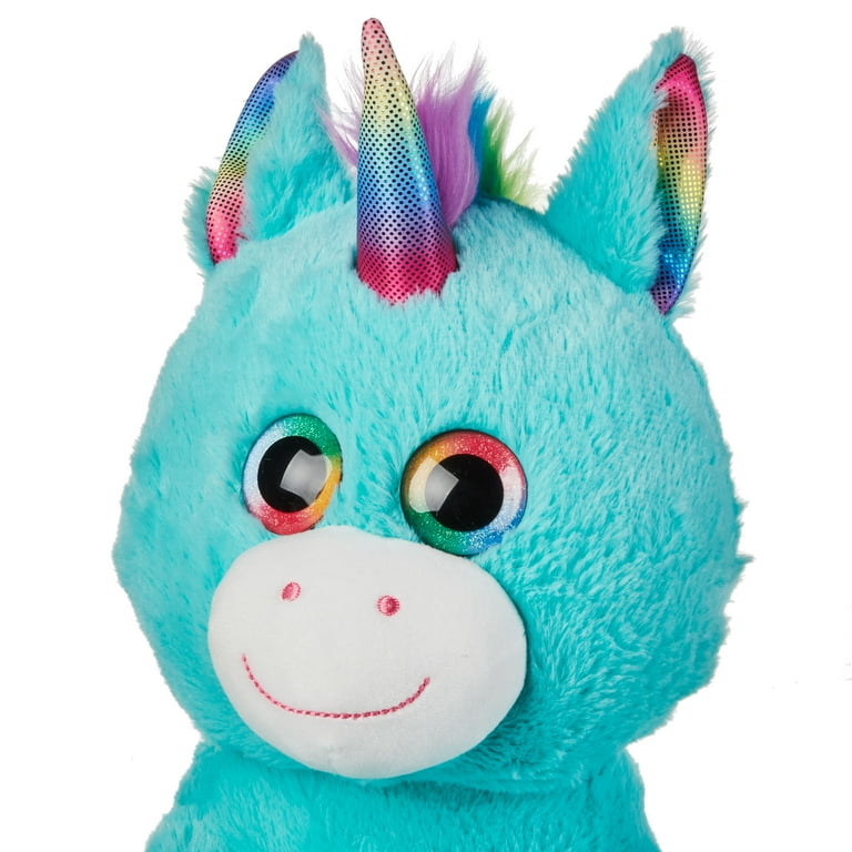 Spark Create Imagine Big Sparkly Eye Plush Animal Unicorn Walmart