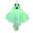 K, variant on Halloween LED Glowing Ghost Decor, Light-Up Hanging Spirit Prop, Battery Operated Spooky Decoration for Indoor Outdoor Party Atmosphere Display