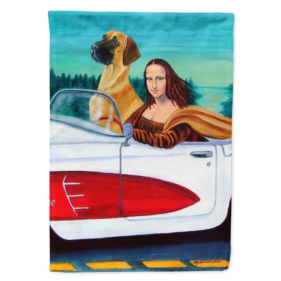 Carolines Treasures 7282-FLAG-PARENT Great Dane Flag multicolor