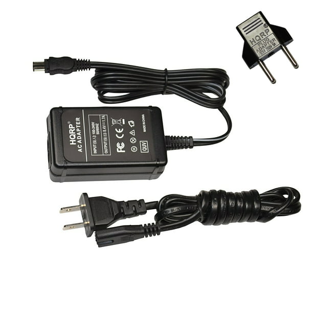 Higgins Productiviteit ernstig HQRP Replacement AC Adapter / Charger compatible with Sony HandyCam  CCD-TRV51, CCD-TRV57, CCD-TRV58 Camcorder with USA Cord & Euro Plug Adapter  - Walmart.com