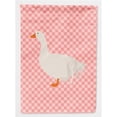 thumbnail image 1 of Carolines Treasures BB7902GF Sebastopol Goose Pink Check Garden Flag, 1 of 3