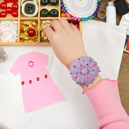 Beaupretty Cute Pin Cushion Purple Needle Cushion For Sewing Enthusiasts 1 Set