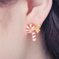 thumbnail image 2 of DPTALR Ladies Cartoon Christmas Earrings Santa Bell Earrings, 2 of 3