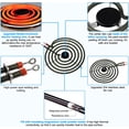 thumbnail image 3 of 4 Pack MP22YA Electric Range Burner Element Unit Set - 2 pcs MP15YA 6" and 2 pcs MP21YA 8" Replacement for Hardwick & Kenmore & Maytag & Norge & Whirlpool Electric Range Stove, 3 of 8