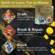 thumbnail image 2 of Hermoso y roto juego de cartas Kintsugi - De dos a cuatro jugadores - Perfectamente portátil - Juego rápido, 2 of 6