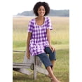 thumbnail image 5 of Woman Within Plus Size A-Line Knit Tunic, 5 of 5