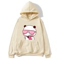 thumbnail image 1 of Sudadera con capucha de Bubu Is Watching Movie para hombre y mujer, jersey con estampado Kawaii de dibujos animados, de talla grande, Harajuku, 1 of 2