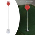 thumbnail image 2 of Portable s Set Golf Practice Putting Green Pole for Red, 2 of 8