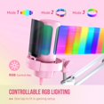thumbnail image 3 of Micrófono FIFINE A8T USB Streaming Gaming Kit Pink, 3 of 7
