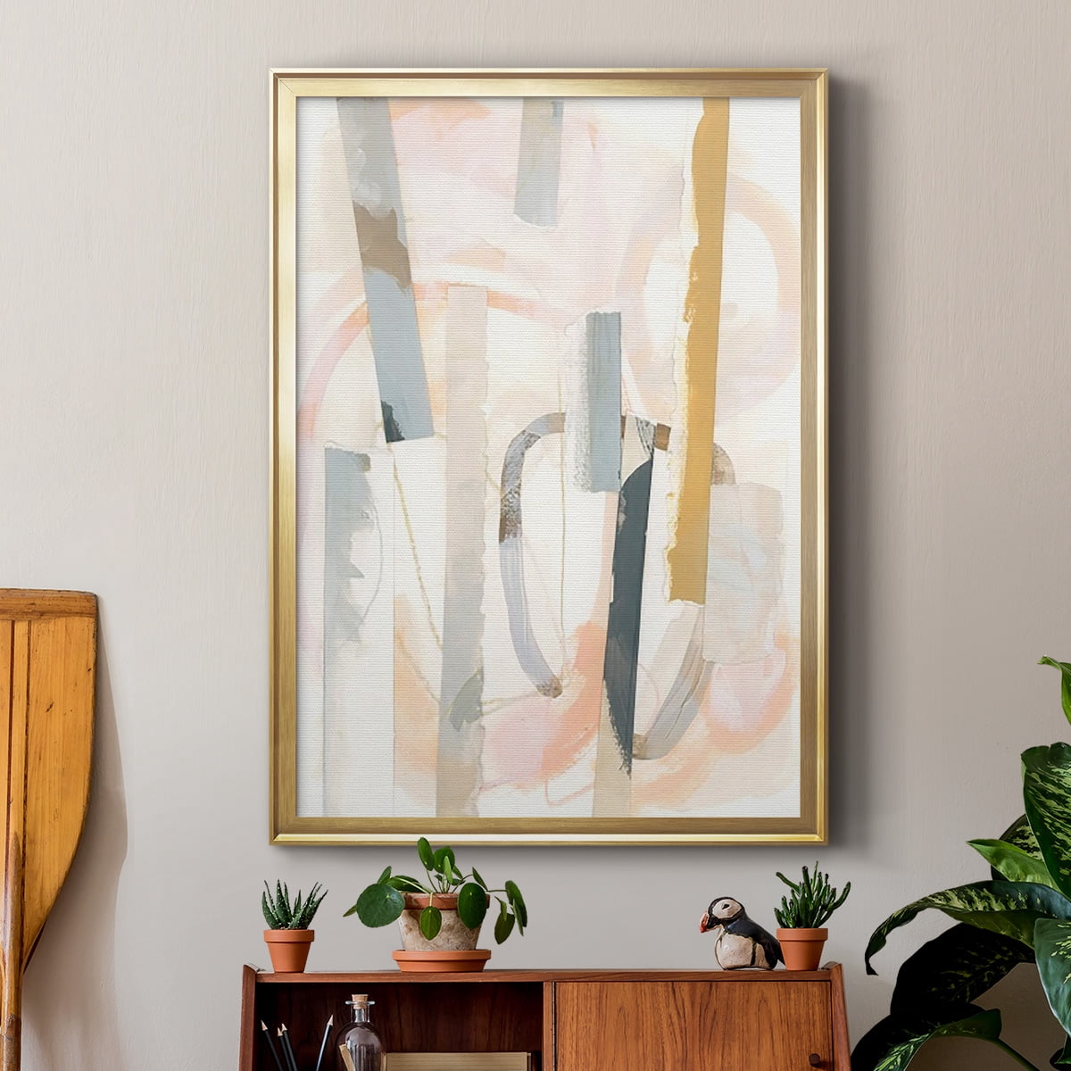 Melon Litmus IV Premium Framed Print, in Gold, Black, or Silver - Ready to Hang