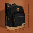 thumbnail image 3 of Mochila Wrangler Yellowstone robusta y resistente al agua negra, 3 of 7