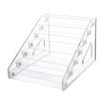 thumbnail image 2 of KGJQ 5/7 Tier Acrylic Display Stand with Fences, Perfume Stand Organizer, Makeup Organizer, Multifunctional Clear Display Shelf for Home Office, 2 of 7
