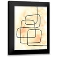thumbnail image 1 of Lee, Judson 19x24 Black Modern Framed Museum Art Print Titled - Wandering Lines, 1 of 5