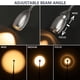 thumbnail image 3 of Lámpara de pie AUZONIMICS LED de 183 cm, cuello de cisne flexible, regulable, 3 of 8