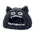 thumbnail image 2 of Sahpxhe Dog Bed Soft Plush Monster Shaped Pet Cave Bed, Cozy Enclosed Pet House With Fun Cartoon Appearance For Small Dogs Cats Indoor, 2 of 6