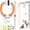 Orange, variant on Gmdisc Cat Toys for Indoor Cats,2 in 1 Smart Interactive Cat Toy,USB Rechargeable,Electric Self Play Toy for Cats and Kittens, Blue