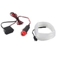 thumbnail image 2 of Car Decorative Light Strip,Akoozn Interior Lighting Cigar Lighter Drive Auto LED EL Cold Lamp Modification Parts 4 Meters, 2 of 8