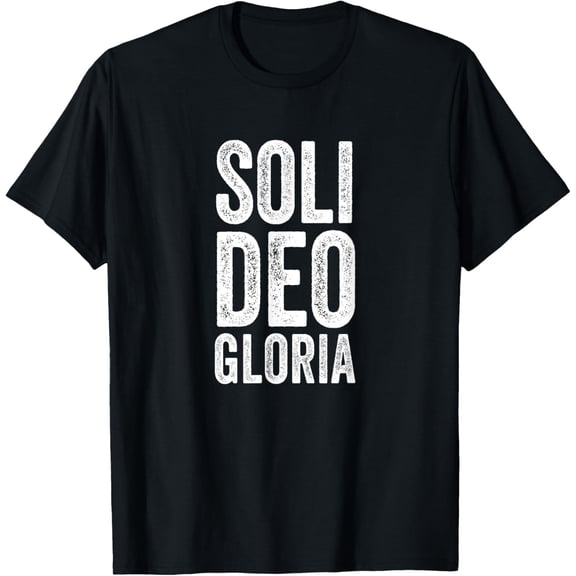 Christian Shirt Reformed Theology Soli Deo Gloria Jesus