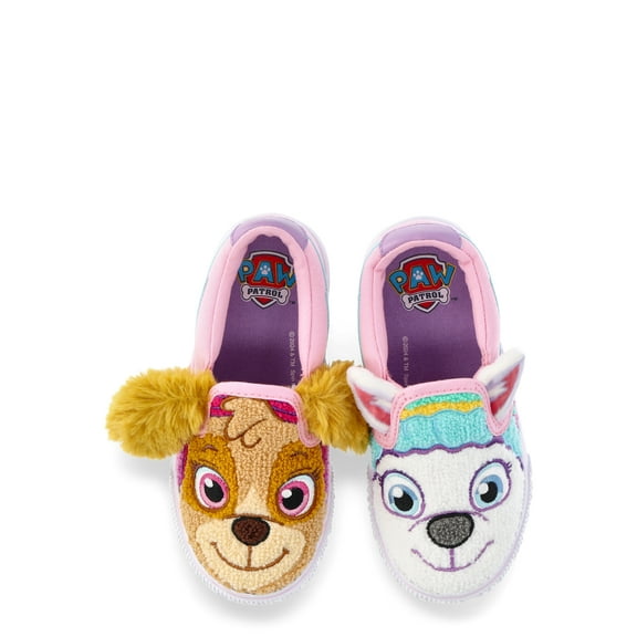 Paw Patrol Characters Toddler Kids Fleece Slip-On Sneakers