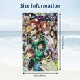 thumbnail image 2 of My Hero Academia Beach Towel, Microfiber Oversized Bath Towel, Super Absorbent Towel For Travel Swimming Pool Camping Yoga, Quick-Drying Lightweight Sand Free Towel, 52*32 Inch, 2 of 9