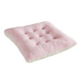 thumbnail image 2 of Rvasteizo Chair Cushions Seat Cushions For Home Use Tufted Corduroy Floor Plush Cushions For Living Room Tatami 16 Inch, 40x40cm, Pink, 2 of 5
