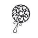 thumbnail image 3 of Salvamanteles de hierro para platos decorativo con asa vintage resistente al calor encaje grande, 3 of 9