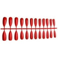 thumbnail image 2 of 1 Set False Nails Wear-resistant Fashionable Classic Trend Different Colors Exquisite Appearance Distinctive Fake Accessories SM17-P63 Pure Red, 2 of 4