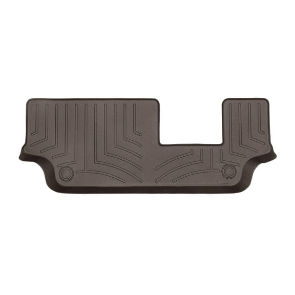 WeatherTech Custom Fit FloorLiners compatible with Mercedes GLE SUV, GLE-Class, AMG GLE 53 SUV - 3rd Row, Cocoa