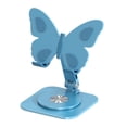 thumbnail image 1 of Soporte para teléfono con forma de mariposa, altura ajustable, giratorio 360 grados, multiángulo y plegable para smartphones y tablets., 1 of 8
