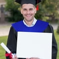 thumbnail image 3 of V Shape Choir Stole University Graduation Choir Honor Sash Master's Graduate Doctoral Attire Stoles Accessories, 3 of 7