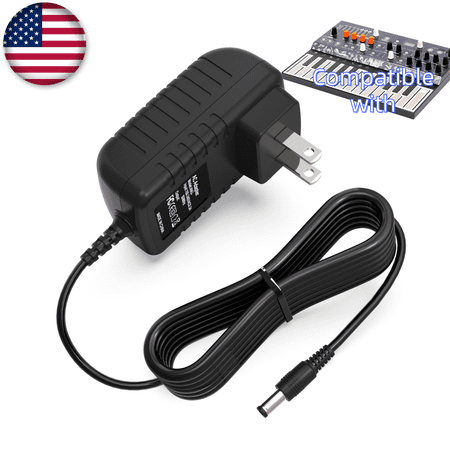 US 12V Power Supply Adapter Compatible with Arturia MicroFreak Hybrid Synthesizer Keyboard