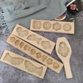 thumbnail image 4 of Riguas Patterned Cookie Cutter Food Grade BPA Free Smooth Edge Chocolate Pumpkin Pie Embossing Mold Kitchen Accessories, 4 of 7