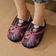 thumbnail image 7 of Kids Slippers Jujutsu Kaisen House Slippers Warm Soft Plush Slipper Anti-Slip Winter Fluffy House Shoes for Boys Girls, 7 of 7